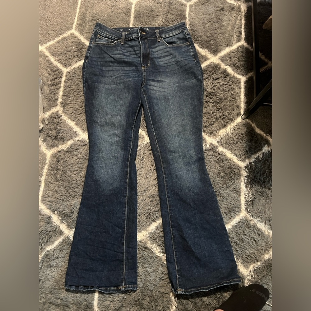 Sonoma Dark Blue Flare Women's Jeans